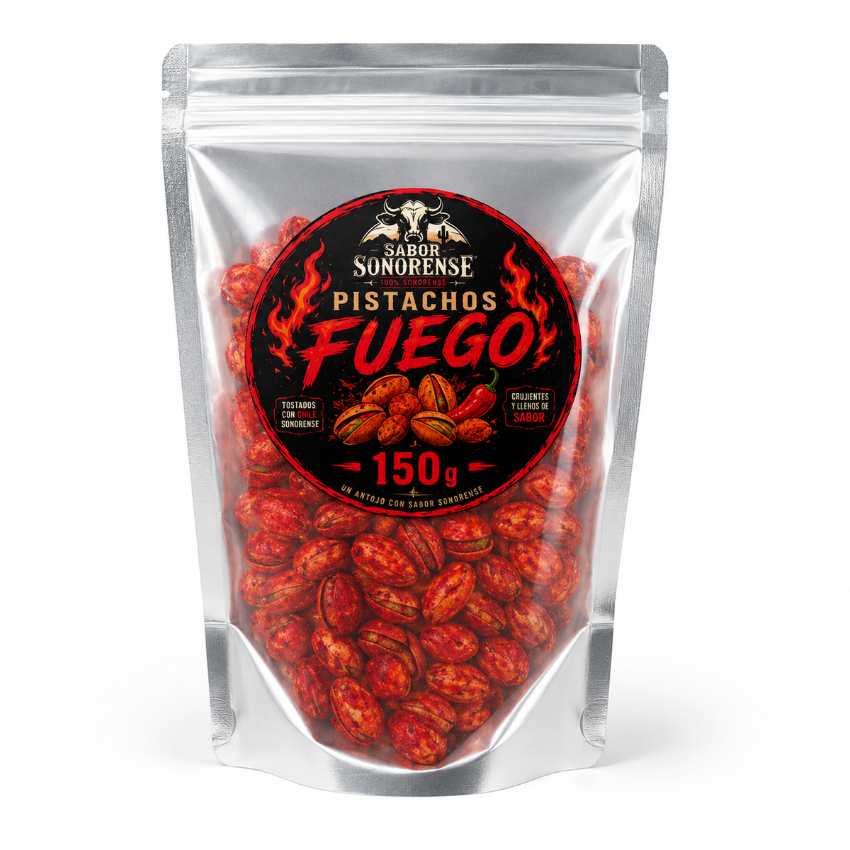 Pistachos Fuego – Spicy Pistachios 150g